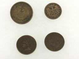 Lot of Coins Including