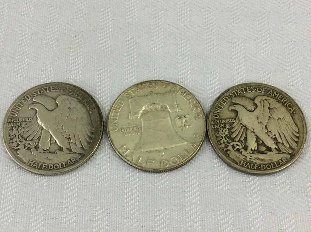 Group of Coins Including