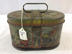 Vintage Mickey Mouse Tin Lunch Kit by Handy