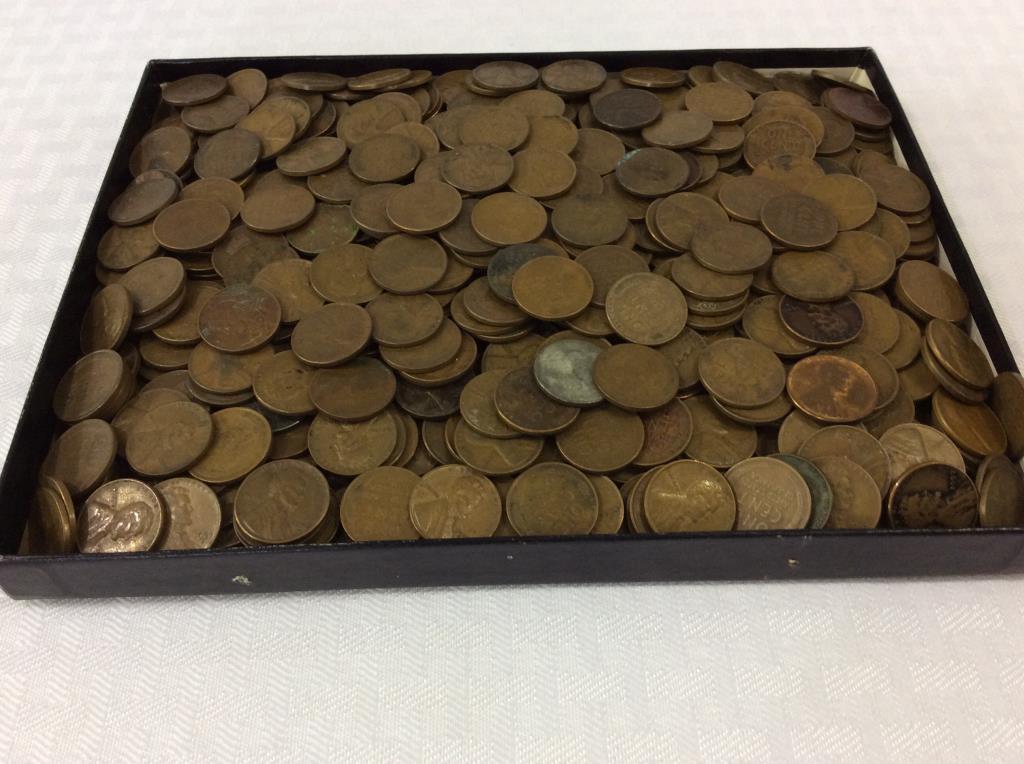 Collection of Approx. 750 Wheat Pennies