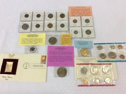 Collection of Coins Including