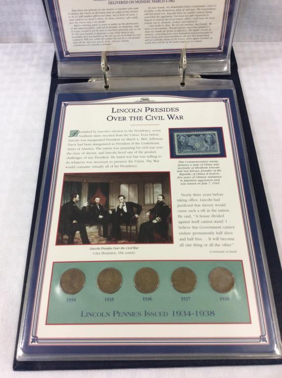 Lot of 2 Coin Sets Including The Lincoln