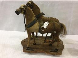 Very Old Primitive 2 Horse