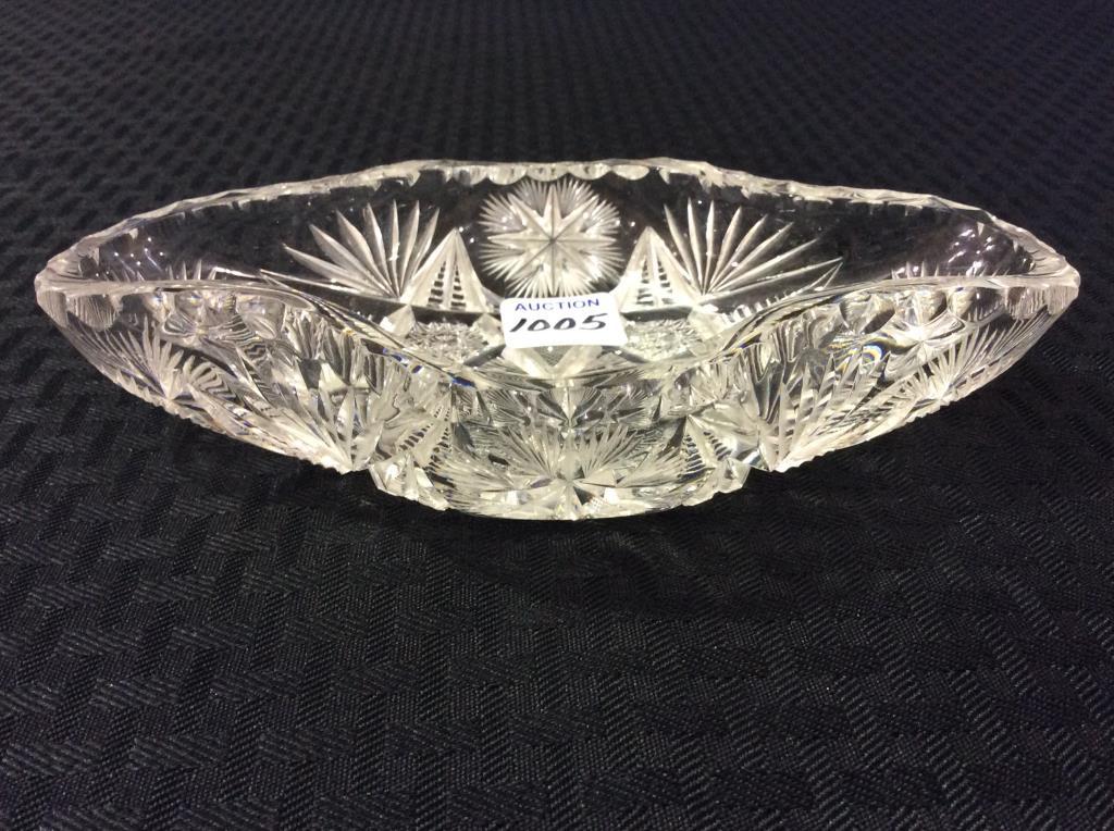 Sm. Cut Glass Dish