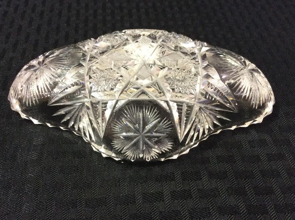 Sm. Cut Glass Dish