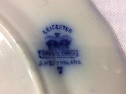 Set of 3 Flo Blue Plates-England & German