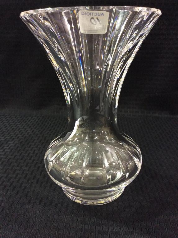 Heavy Baccarat Glass Vase