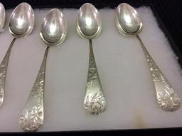 Lot of 5 Sterling Silver Including 4 Teaspoons