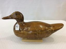 Varnished Hunting Decoy From Lake Winnebago