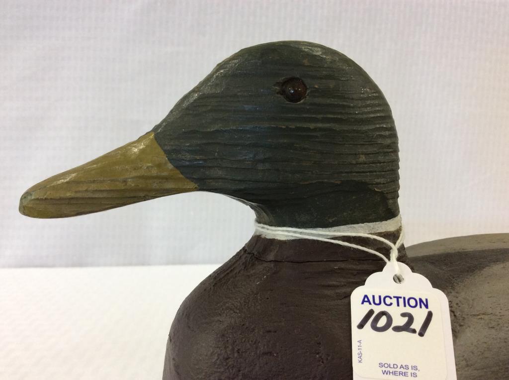 Herters Mallard Drake Decoy-Cleaned & Repainted by