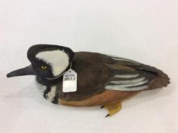 Footed Merganser Carved by Jim Tatosky