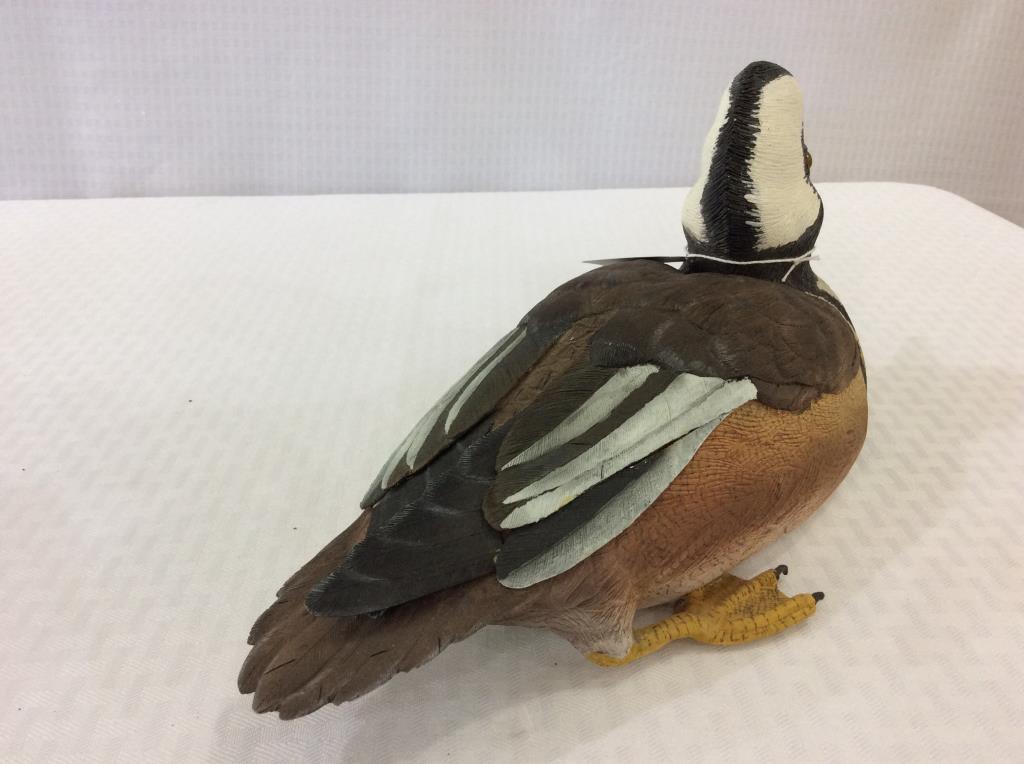 Footed Merganser Carved by Jim Tatosky