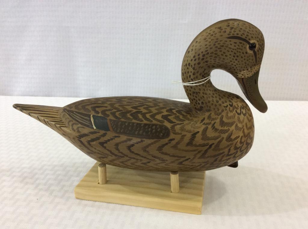 Teal Hen Decoy by Mike Borett (15)