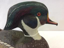 Wood Duck Decoy #11 out of 85 Carved by