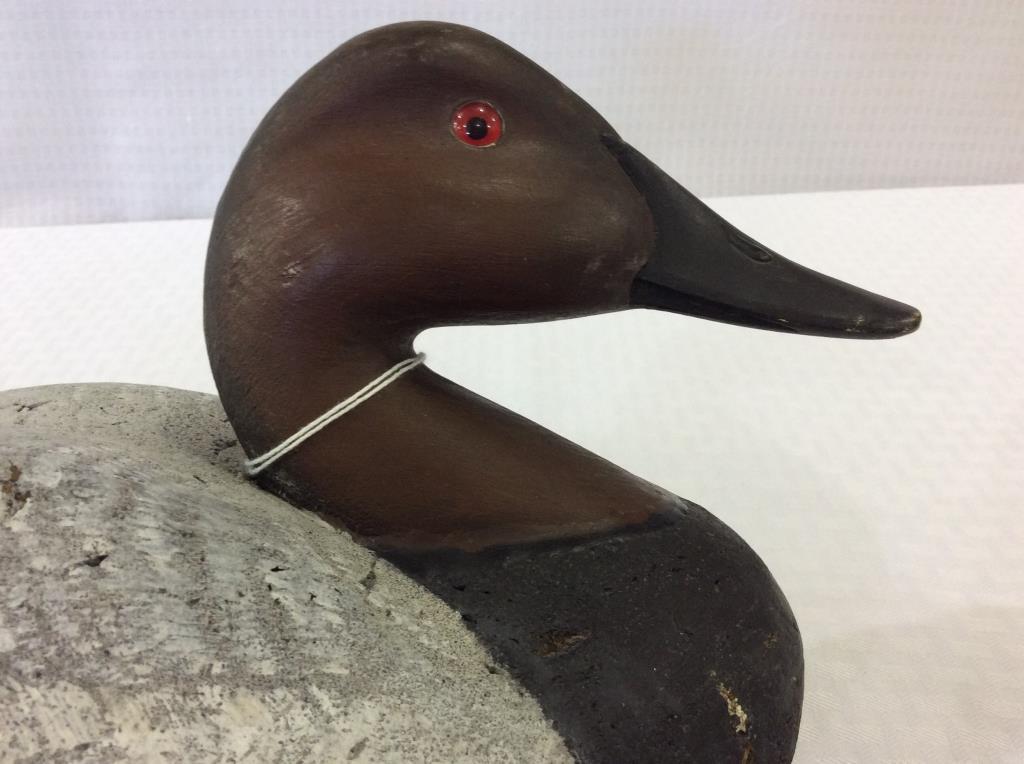 Canvasback Decoy w/ Cork Body by Bob Swan-