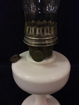 Aladdin Kerosene Lamp w/ Glass Chimney