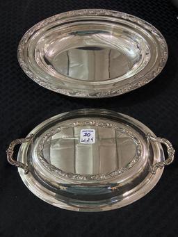 Group of Very Nice Lg. Silverplate Serving Pieces
