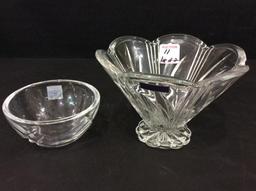 Lot of 2 Including Sm. Waterford Crystal Bowl-