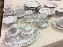 Set of Haviland Bavaria Germany Blue &