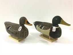 Pair of Decoys by Schoenhieder Jr. Peoria, IL