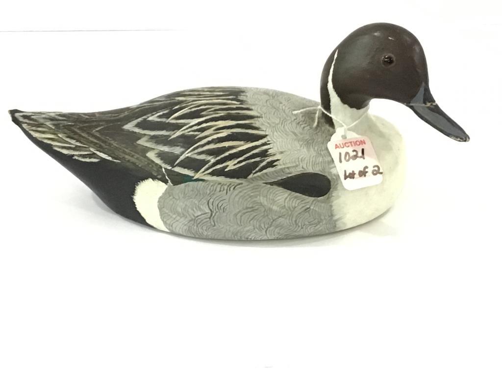 Lot of 2 Decoys by Donna Tonelli (One Bill