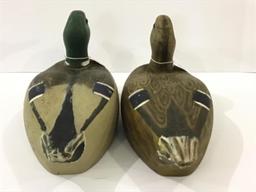 Pair of Decoys-Carved & Painted by Redshaw