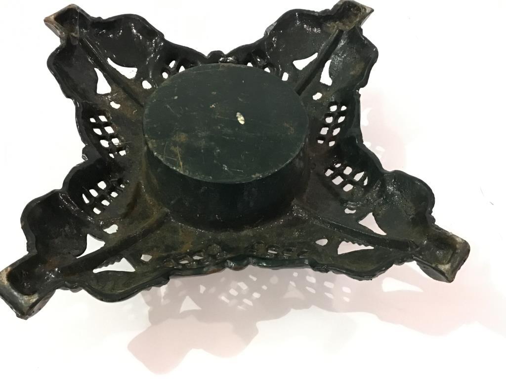 Green Cast Iron Christmas Tree Holder