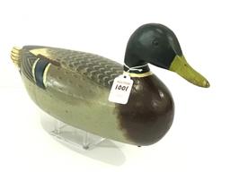 Charles Perdew Mallard Drake Decoy w/