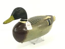 Charles Perdew Mallard Drake Decoy w/