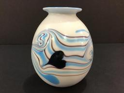 Art Glass Vase by Daniel Edler