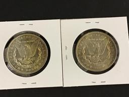 Lot of 4-1887P Morgan Silver Dollars