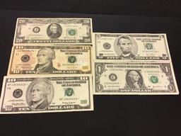 Collection of Paper Currency-All Star Notes