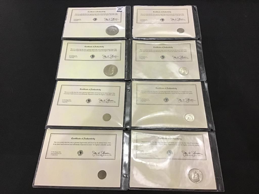 Group of Comm. Coins Sets Including 5 By First