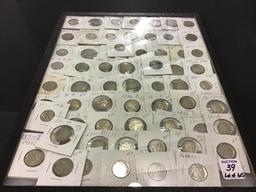 Collection of 65 Various Buffalo Nickels