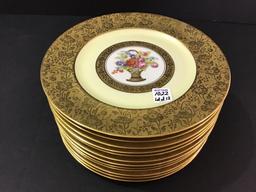 Set of 12 Bavaria Stouffer China Plates-