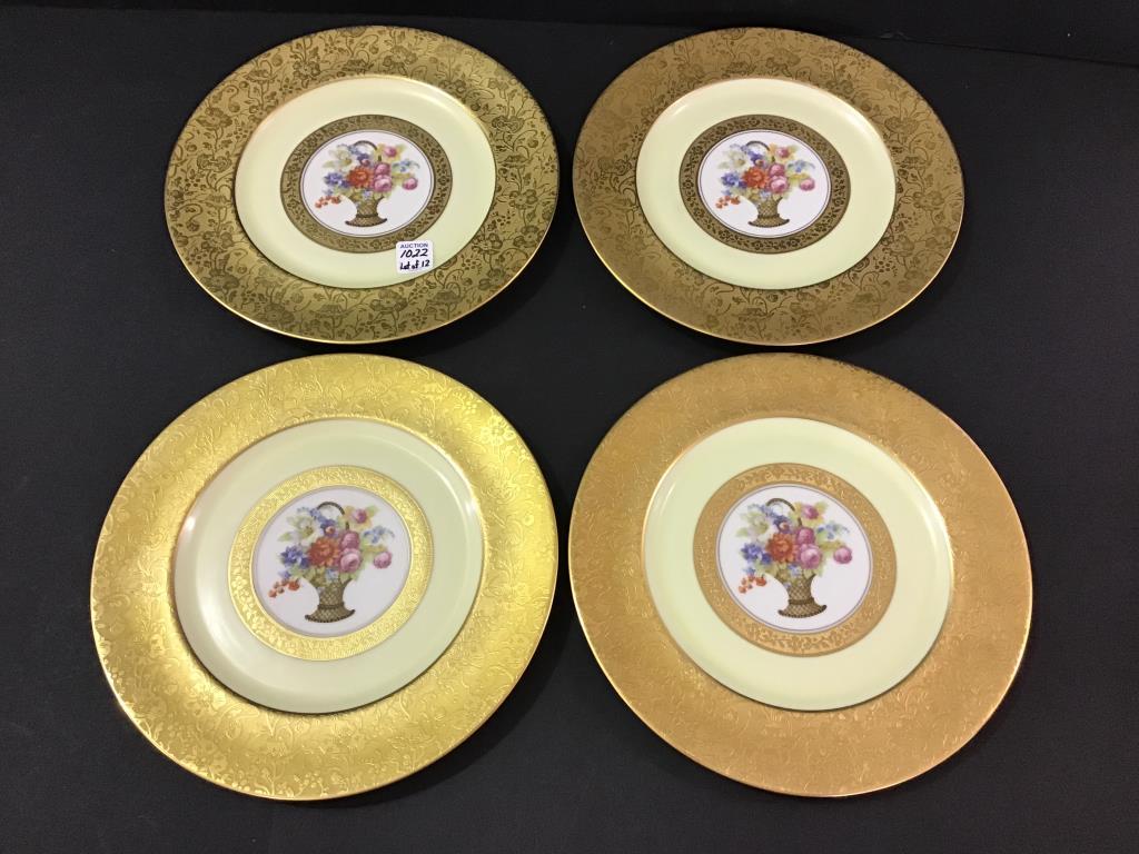 Set of 12 Bavaria Stouffer China Plates-