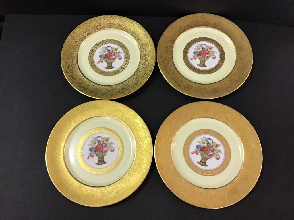 Set of 12 Bavaria Stouffer China Plates-