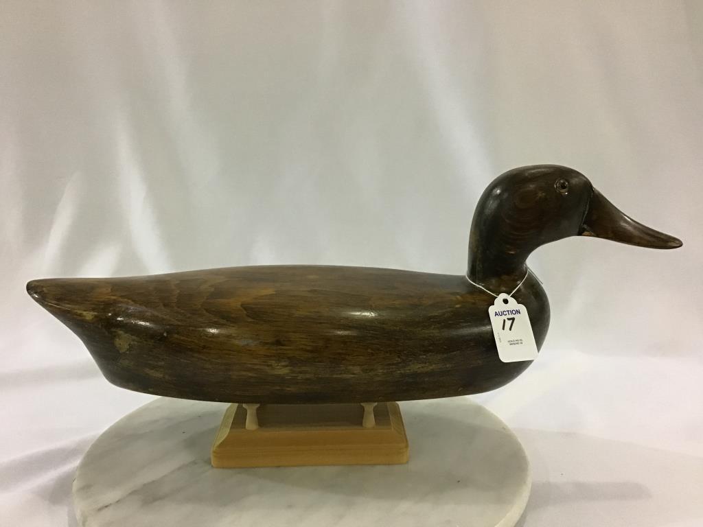 Lohrmann Natural Finish Un-Painted Decoy