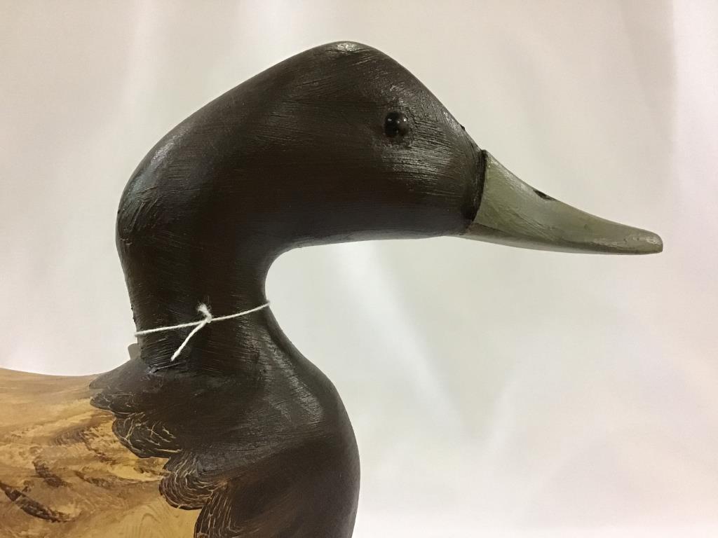 Pair of Canvasback Decoys by Jim Slack