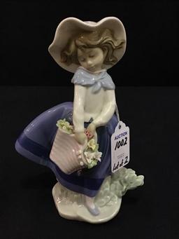 Lot of 2 Lladro-Made in Spain Figurines-1983