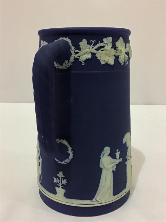 Blue & White Wedgwood England PItcher