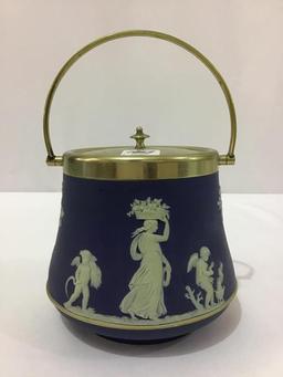 Blue & White Wedgwood England Biscuit