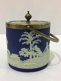 Blue & White Wedgwood England Biscuit