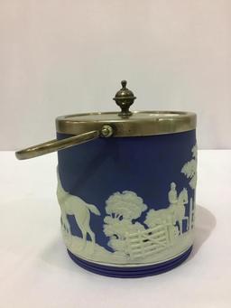 Blue & White Wedgwood England Biscuit