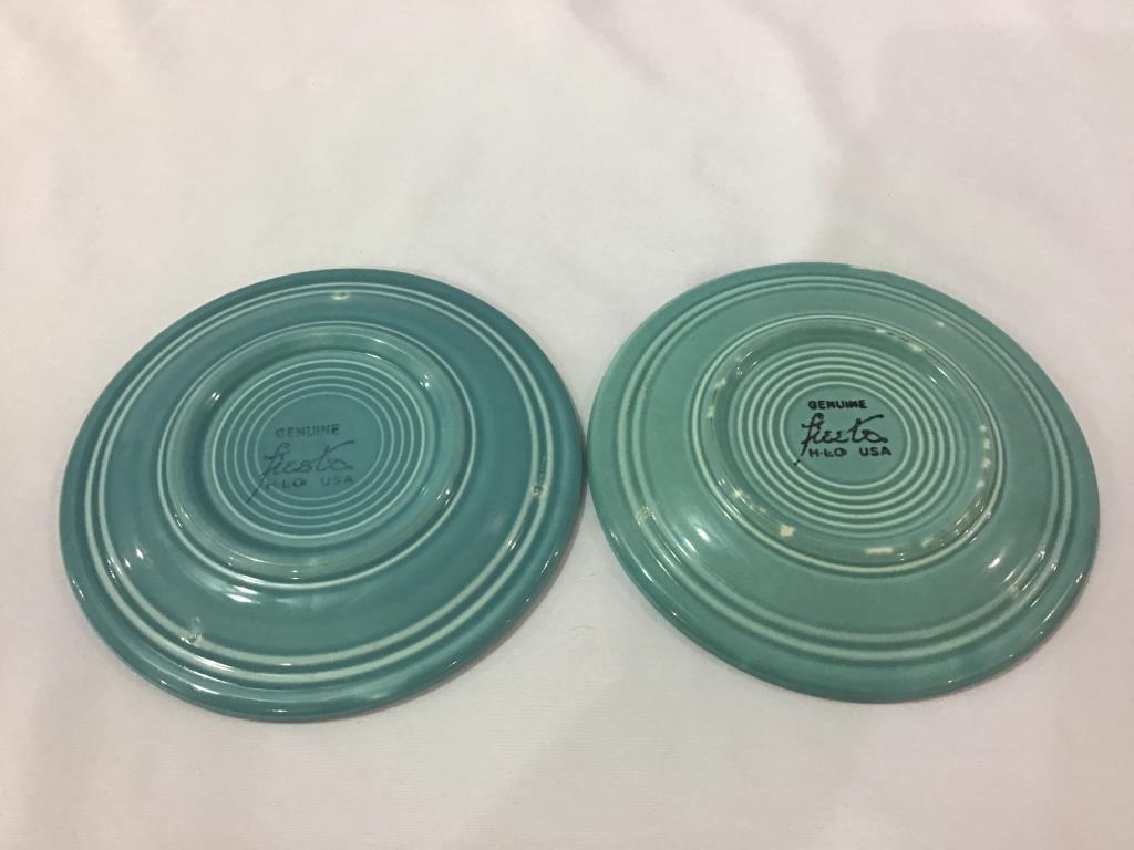 Fiestaware-Lot of 12-6 1/4 Inch Plates