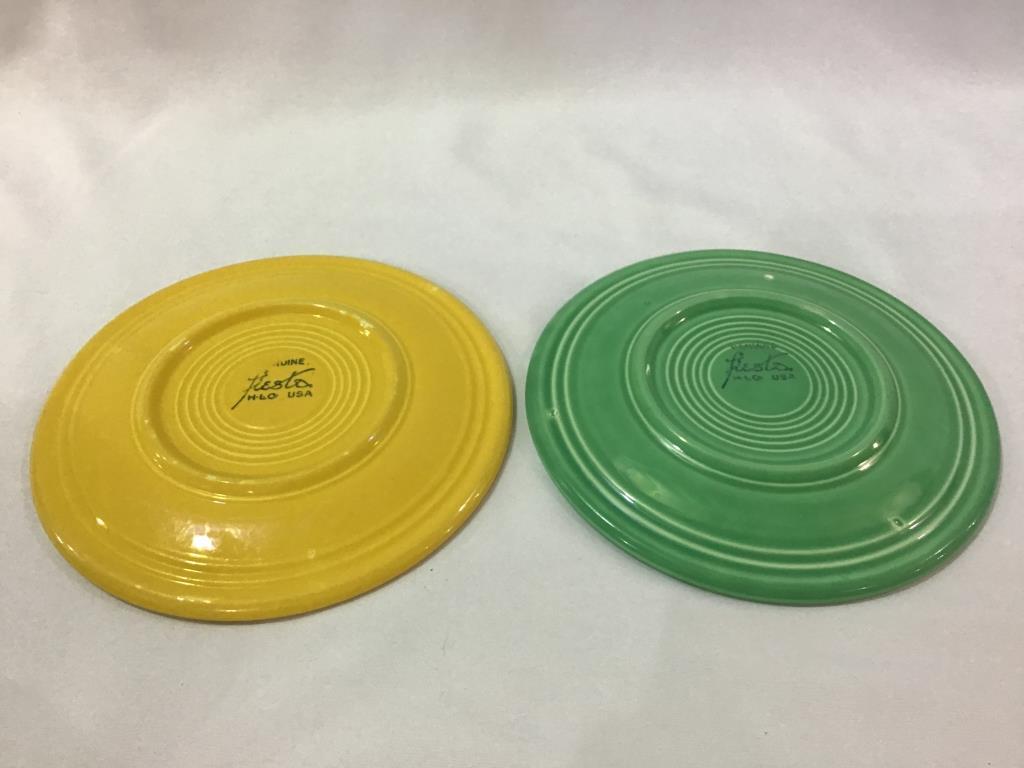 Fiestaware-Lot of 14-7 1/4 Inch Plates