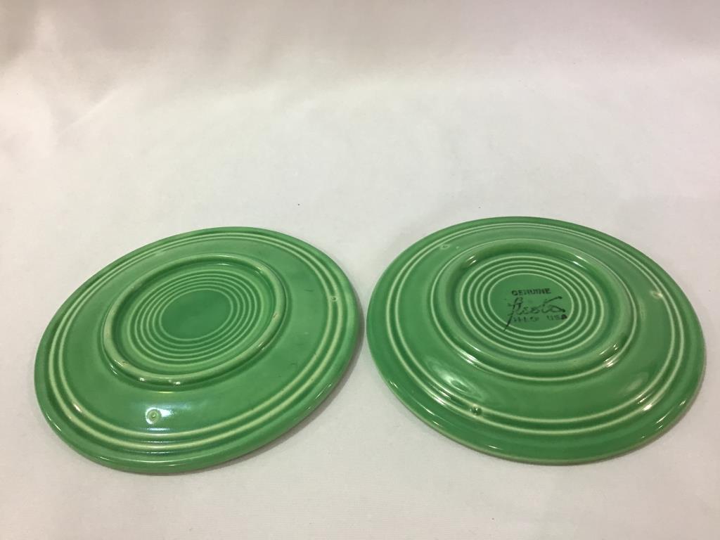 Fiestaware-Lot of 12-6 1/4 Inch Plates