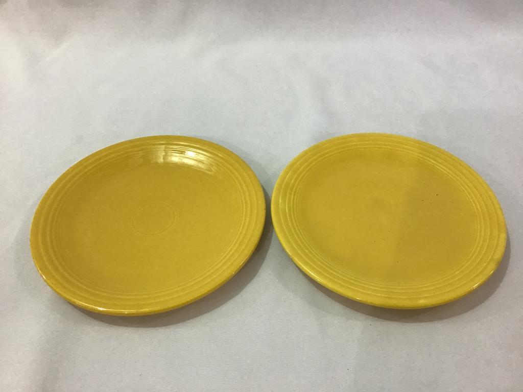 Fiestaware-Lot of 12-6 1/4 Inch Plates