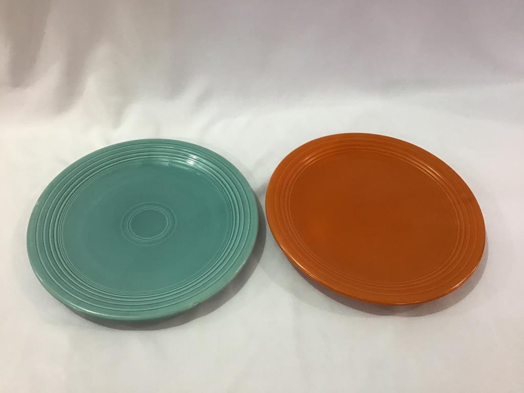 Fiestaware-Lot of 8 Plates Including 4-10 1/4 Inch