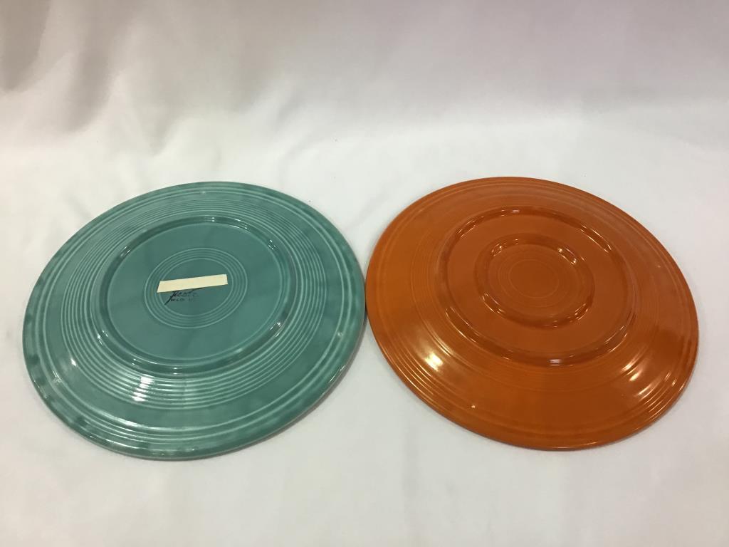 Fiestaware-Lot of 8 Plates Including 4-10 1/4 Inch